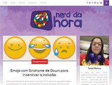 Tablet Screenshot of nerddahora.com